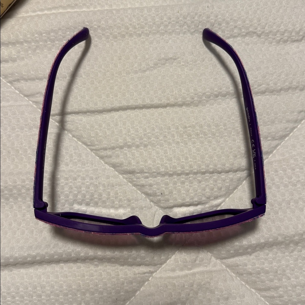 Goodr birder fervor Purple Sunglasses A Starling is born limited edition fuzzy - Picture 5 of 6